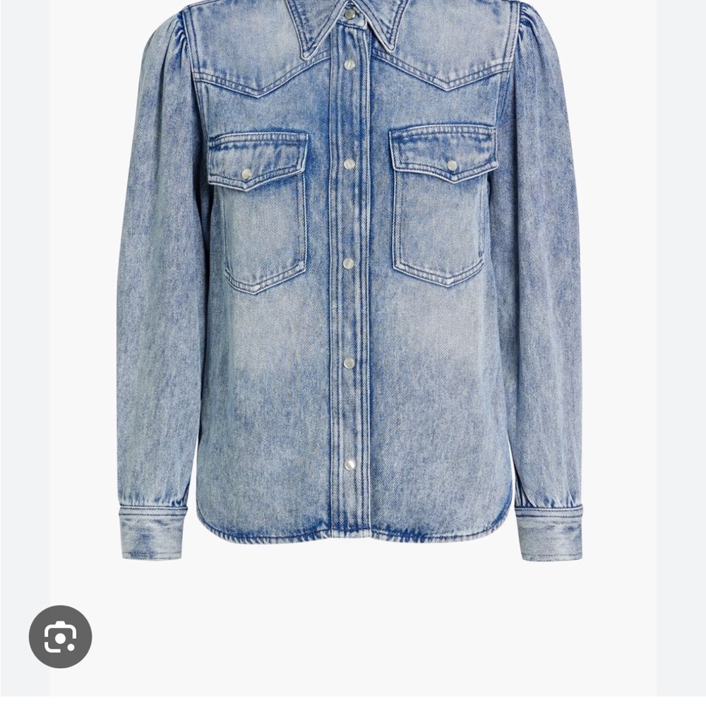Denim Button Down Shirt